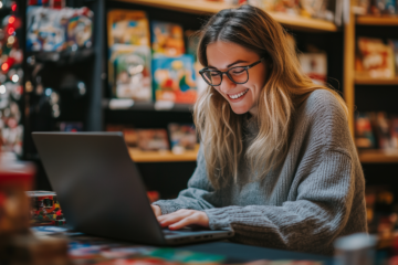 saleswoman-ecommerce